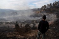 El fuego eterno del vertedero que nadie apaga