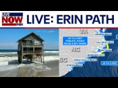 LIVE: Hurricane Erin beach cams and storm radar, Carolinas Outer Banks
