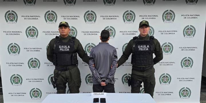 Capturan a alias Henry, sujeto que se hacía pasar como comandante del Tren de Aragua para extorsionar comerciantes en Caldas