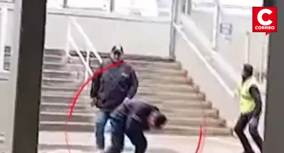 VTM: Lanzan bombarda y trabajador del Metro de Lima resulta herido tras enfrentamiento de barristas