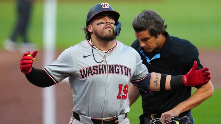 Nationals recall first baseman Andrés Chaparro from minors