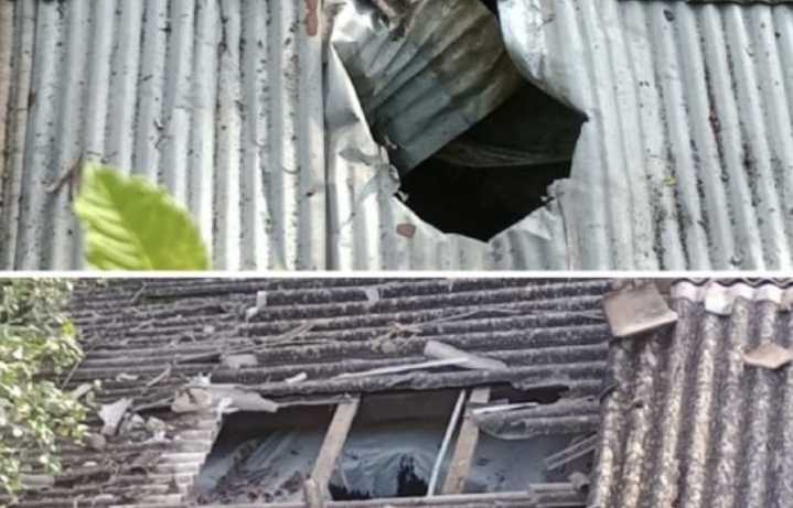 En Papantla, tres adultos y un menor resultaron heridos en un ataque con explosivos desde un dron