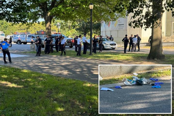 NYPD car runs over man near NYC tennis center hosting US Open