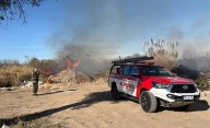 Córdoba: en medio del riesgo extremo, bomberos contuvieron dos incendios
