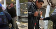 Supuesto policía de civil agrede a hombre ciego en la Línea B del Metro (VIDEO)
