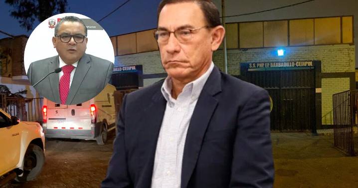 Santiváñez anuncia que Vizcarra volverá al penal Barbadillo: traslado será hoy