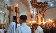 Carupaneros celebran la devoción a Santa Rosa de Lima