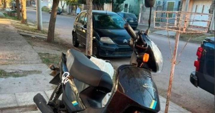 Roban una moto en Villa Mercedes y piden ayuda para encontrarla