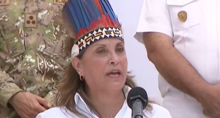 Dina Boluarte desde Santa Rosa de Loreto: “No cederemos ni un centímetro de nuestro territorio ni permitiremos faltas de respeto” Dina Boluarte reafirmó la soberanía peruana sobre el distrito de Santa