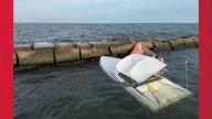 2 critically injured after boat crashes into Lake Erie breakwall