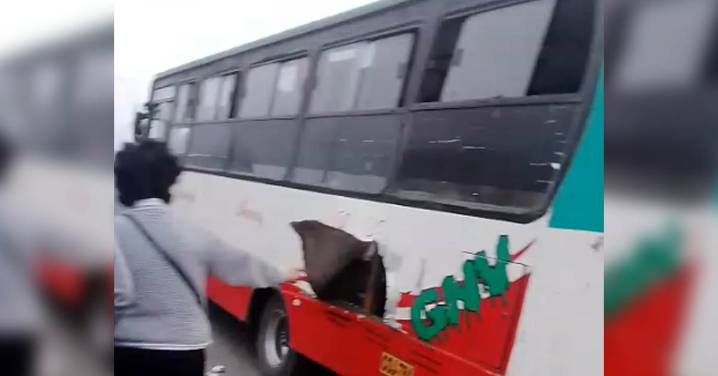 Carabayllo: Detonan explosivo dentro de un bus de la empresa EMPTONPSA dejando 3 heridos