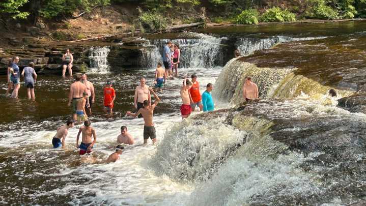 Northern Michigan summer fun: Drop into Tahquamenon Falls State Park