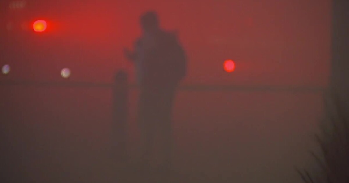 How do urban area fires impact air quality?