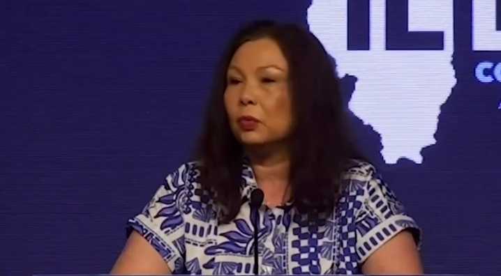 Duckworth: Compares Trump's White House To Hussein's Toilet