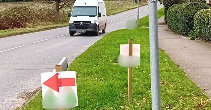 Wiltshire businesses fined for 'unsightly' signs on roads