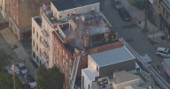 Flames break out at apartment building in Philadelphia's Old City neighborhood