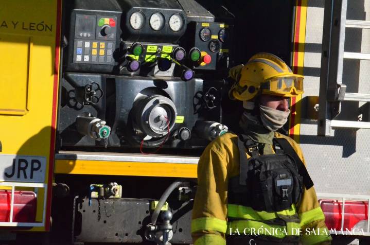 Un incendio obliga a evacuar a 350 personas en Zamora