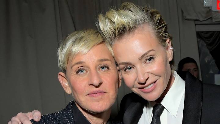 Ellen DeGeneres & Portia de Rossi's marriage in photos: from backstage meeting to new life in England