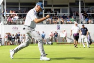 Stewart Cink successfully defends at The Ally, beating Ernie Els in a playoff