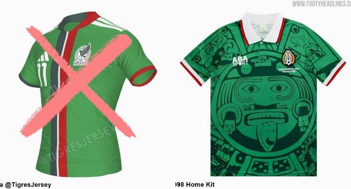 ¡Vuelve un clásico! Filtran jersey de México para el Mundial