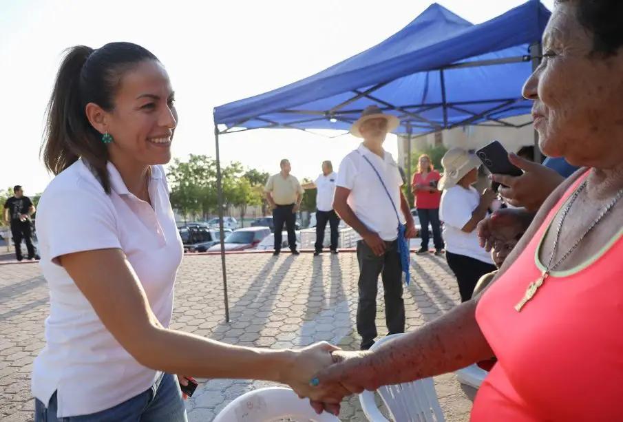 Milena Quiroga promete mejoras en transporte y seguridad en El Pedregal