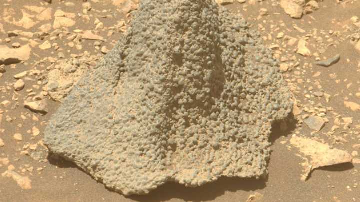 Did scientists find an ancient alien HELMET on Mars? Mysterious object is discovered by Nasa