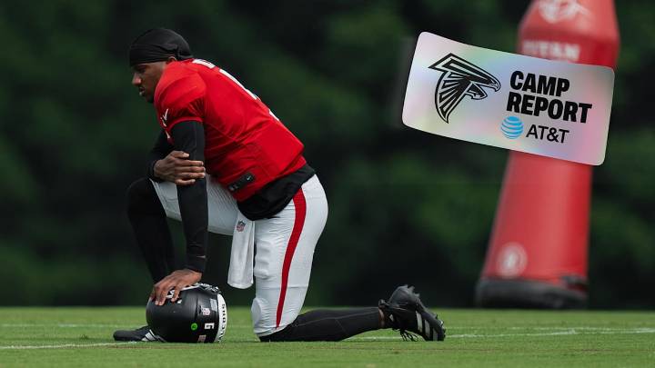 Falcons Camp Report: Michael Penix Jr.'s competitive side on full display