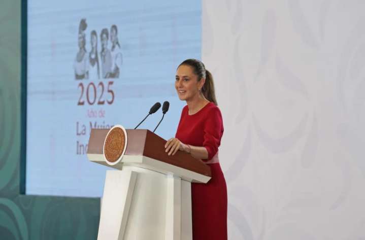 Presidenta de México Claudia Sheimbaum rechaza despliegue naval de EEUU. en el Caribe y reivindica autodeterminación de los pueblos