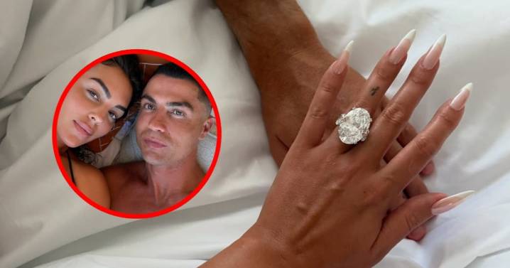 ¿Cuánto vale el millonario anillo que Cristiano Ronaldo le entregó a Georgina Rodríguez?