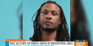 Man accused being a felon in possession of firearms