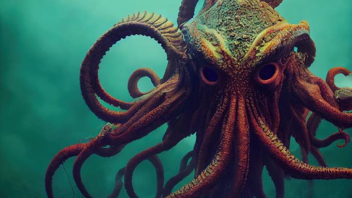 Inteligencia artificial reveló detalles sobre la existencia del temible Kraken, el monstruo marino legendario de enorme tamaño