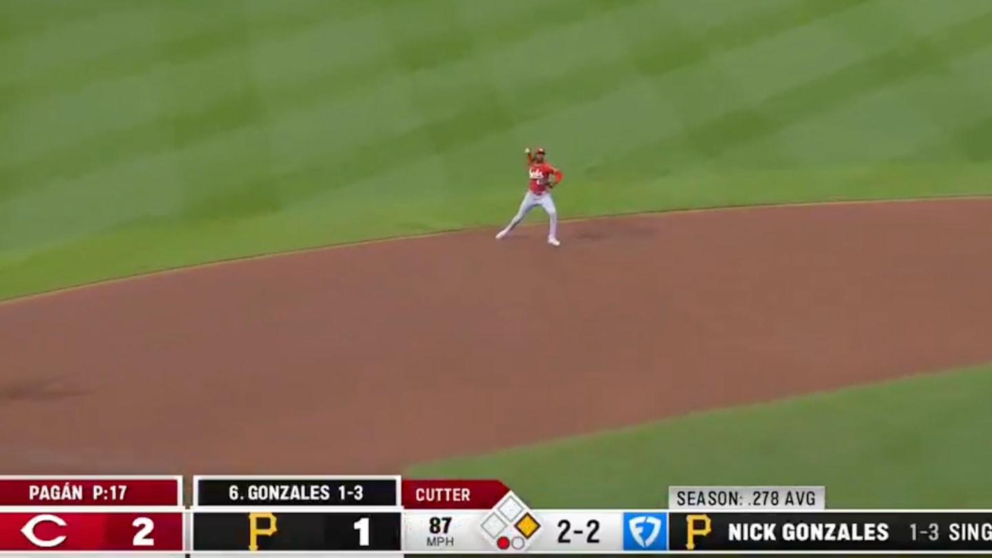 Elly De La Cruz Shows Off Impressive Reaction Time With Cool Game