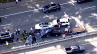 9 cars, including MSP cruiser, involved in Route 1 crash in Saugus, Mass.