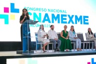 Impulsa Mara Lezama el empoderamiento de las mujeres en el Congreso Nacional AMEXME 2025