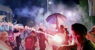 Clashes erupt at Serbian anti-government protests, with dozens injured
