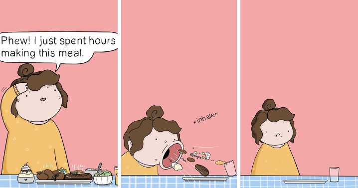 Artist Creates Wholesome And Relatable Comics About Her Everyday Life (28 Pics)