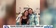 Renown living donor kidney transplant