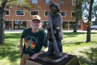 New sculpture celebrating Indigenous history installed in downtown Moorhead