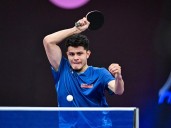 Tenis de mesa arranca con pie derecho