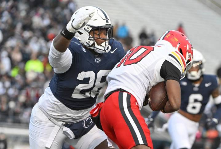 Nick Dawkins, Zane Durant anchor Penn State’s strength in the trenches