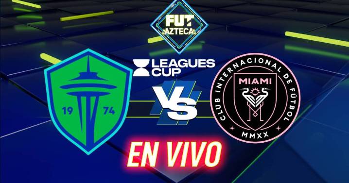 Seattle Sounders vs Inter Miami VER EN VIVO y GRATIS el resultado de la final de la Leagues Cup 2025 hoy 31 de agosto