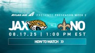 How to Watch: Jaguars vs. Saints, Preseason Week 2 of 2025 NFL Season
