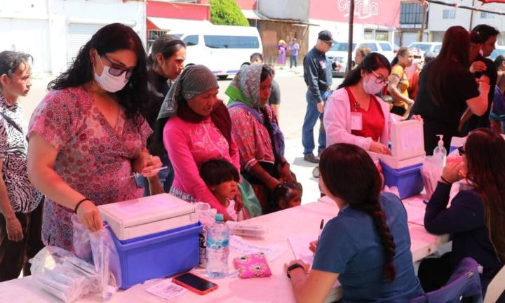 Intensifica Estado acciones contra el sarampión en la zona rural