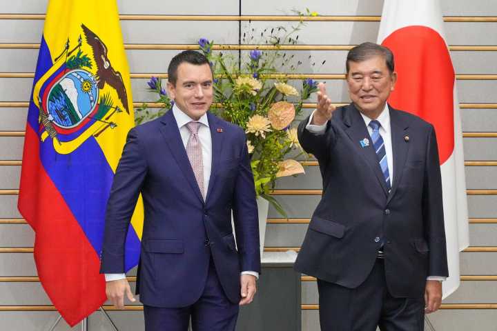El presidente Noboa cancela su llegada a Vietnam y retorna a Ecuador tras visitar Japón