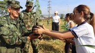 Ejército lidera siembra de la mano de los niños del Casanare