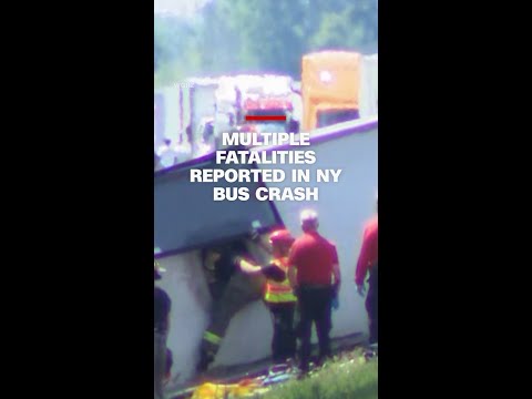 Multiple fatalities reported in NY bus crash