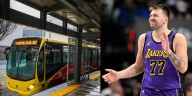 TransMilenio fue utilizado por Los Angeles Lakers para anunciar su calendario de partidos de la NBA