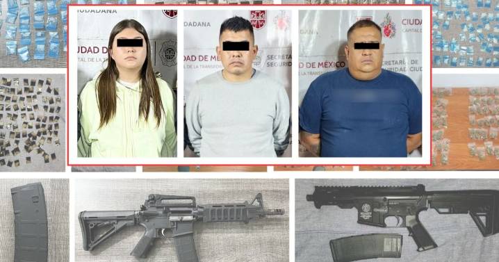 Caen 3 de "Los Gansos" tras cateo en Iztacalco; estaban repletos de cocaína y metanfetamina