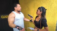Fisicoculturista y locutor da el palo en Tucupita (+video)