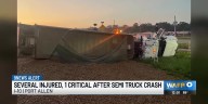Both I-10 West lanes reopened following crash involving gravel truck, 18